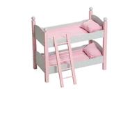 (TG. piccolo) Bayer Chic 2000-Letto a Castello per Bambole, Grigio, Colore Punto