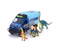 (TG. Piccolo) Dickie - Camion Dino World Lab cm 28, 203837025, + 3 anni, con luc