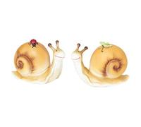(TG. Piccolo) Heitmann Deco 1983028 - Set di 2 lumache con farfalla e coccinella