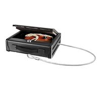 (TG. Piccolo) Master Lock PP1KML Compatta Cassaforte con Chiave, con Cable, Otti