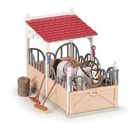 (TG. Piccolo) Papo - Scatola e accessori, Mondo dei cavalli, puledri e pony per