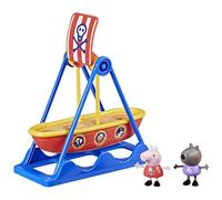 (TG. Piccolo) Peppa Pig, playset La giostra dei Pirati di Peppa, con 2 Action Fi