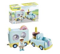 (TG. Piccolo) Playmobil 1.2.3 71325 Camion delle ciambelle con funzione di impil