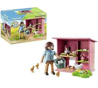 (TG. Piccolo) Playmobil Country 71308 Pollaio, con gallo, galline e pulcini, gio