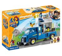 (TG. Piccolo) Playmobil Duck ON Call 70912 Furgone della Polizia, con luci e Suo