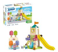 (TG. Piccolo) Playmobil Junior 71703 Parco giochi avventura, inclusi scivolo e r