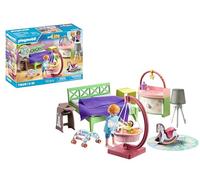 (TG. Piccolo) PLAYMOBIL myLife 71609 Cameretta del neonato, con due personaggi,
