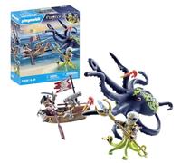(TG. Piccolo) Playmobil Pirates 71419 Pirata contro piovra gigante, Pirati contr