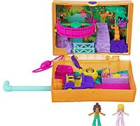 (TG. Piccolo) Polly Pocket- Cofanetto Merenda nella Giungla con Micro Bambole Po