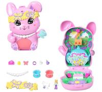 (TG. Piccolo) Polly Pocket - Coniglietto Ora del Tè, playset cofanetto portatil