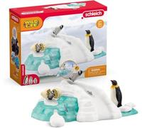 (TG. Piccolo) schleich 42661 Divertimento con la famiglia di pinguini, da 3 anni
