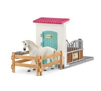 (TG. Piccolo) SCHLEICH Box dei cavalli - NUOVO