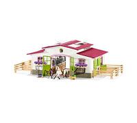 (TG. Piccolo) SCHLEICH - Horse Club - Riding Centre with Rider And Horses (42344