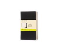 (TG. Pocket) Moleskine Set 3 Quaderni Plain Cahier, a Pagine Bianche, Tascabile,