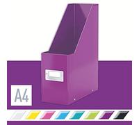 (TG. Portariviste A4) LEITZ CLICK & STORE portariviste - Viola metallizzato - 60