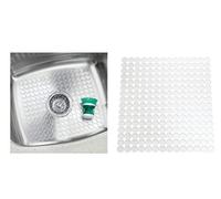 (TG. Regolare) InterDesign Orbz Tappetino scolapiatti, Pratico tappetino protett