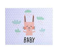 (TG. reliure - 28,5 x 22 cm) Exacompta 11231E Baby, 1 Album Libro Fotografico 28