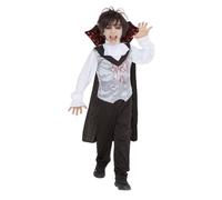 (TG. S (7-8 anni)) Rubies Costume Vampiro Insanguinato per bambino e bambina, Gi