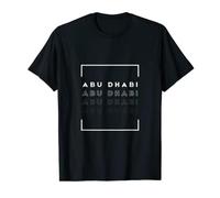 (TG. S) Abu Dhabi Emirati Arabi Uniti Vogue Style Travel Souvenir Maglietta - NU