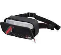 (TG. S) Abu Garcia Marsupio Unisex-Adulti, Nero, Grigio, Rosso, S - NUOVO