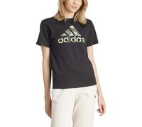 (TG. S) adidas Donna Camo Graphic Tee, Black, S - NUOVO
