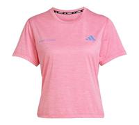 (TG. S) adidas Donna Own The Run Melange T-Shirt, Lucid Pink Melange, S - NUOVO