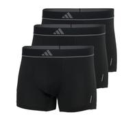 (TG. S) adidas Herren Unterwäsche Boxershorts 3er Pack-Trunk (3pk) -Active Micr