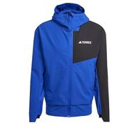 (TG. S) adidas Uomo Terrex Multi Soft shell Jacket, Semi Lucid Blue/Black, S - N