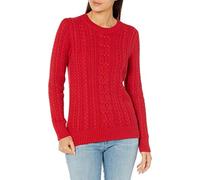 (TG. S) Amazon Essentials Maglione da Pescatore A Girocollo A Coste A Manica Lun