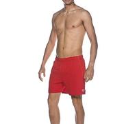 (TG. S) Arena M Fundamentals Boxer, Pantaloncini Uomo, Rosso (Red/Red/White), S