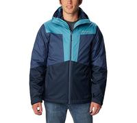 (TG. S) Columbia Wallowa Park, Giacca Interchange 3 in 1, Uomo - NUOVO