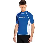 (TG. S) Cressi Rash Guard Uomo, Maglia Protettiva con Maniche Corte in Speciale