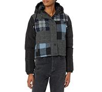 (TG. XS) Desigual Padded_Bergen, 2000 Black Cappotto Corto Imbottito, XS da Donn