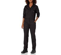 (TG. S) Dickies Women's Long Sleeve Coverall, Black, S - NUOVO
