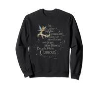 (TG. S) Disney 100 Walt Disney Quote Tinker Bell We’re Curious D100 Felpa - NU