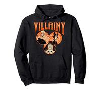 (TG. S) Disney Princess Villains Circle Felpa con Cappuccio - NUOVO