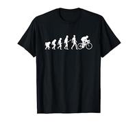 (TG. S) Evoluzione Ciclismo Regalo per il Ciclista Evolution Maglietta - NUOVO
