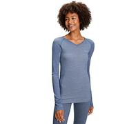 (TG. S) Falke Wool-Tech Light Regular Chemise Manches Longues, capitain, S Don