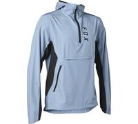 (TG. S) Fox Racing Ranger Wind Pullover Dusty Blue, S-L, 26141 - NUOVO