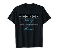 (TG. S) Generation Z - Gen Z - Essential Elements of Future Maglietta - NUOVO