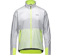 (TG. S) GORE WEAR Giacca da corsa per uomo Drive, GORE-TEX INFINIUM, M, Bianco/G