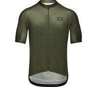 (TG. S) GORE WEAR Maglia a Maniche Corte da Ciclismo da Uomo Daily, S, Verde Scu