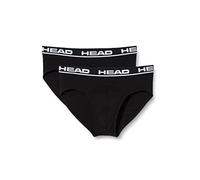 (TG. S) HEAD Brief, Biancheria intima Uomo, Nero, S - NUOVO
