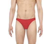 (TG. S) Hom Chic Micro Briefs Slip, Rosso (Rouge 00pa), Small Uomo - NUOVO