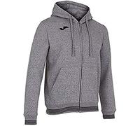 (TG. S) Joma 101590.250.S Jacket, Gris melange Medio, S Men's - NUOVO