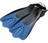(TG. S/M (38/41)) Cressi Palau Saf Pinne Corte Regolabili per Nuoto e Snorkeling