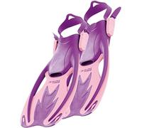 (TG. S/M) Cressi Rocks Pinne Snorkeling, Unisex - Bambini, Rosa/Lilla, S/M - NUO