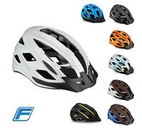 (TG. S/M) FISCHER Urban LANO Casco da bicicletta, Unisex, Urban Lano, bianco, S/
