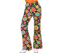 (TG. S-M) W WIDMANN MILANO Party Fashion - Pantaloni da donna anni '60, Hippie,