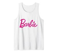 (TG. S) Maglietta Barbie, logo ufficiale Barbie, vari colori Canotta - NUOVO